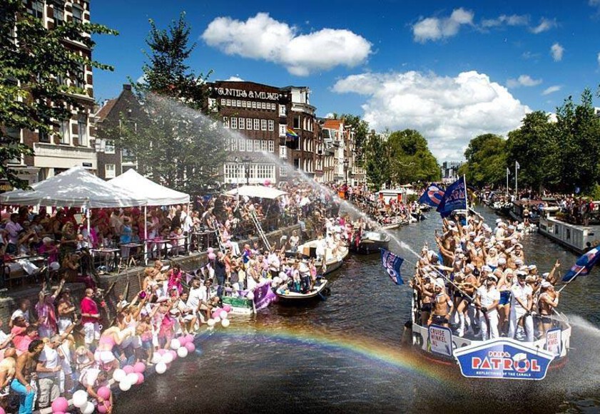 Amsterdam Canal Parade.