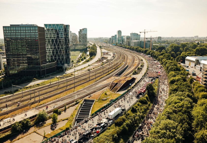 Een snelweg als speelveld